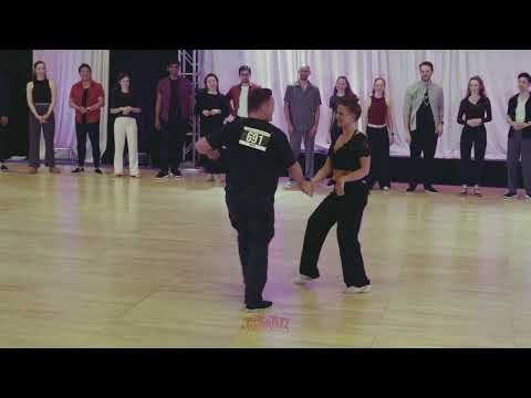 Joseph Conroy and Emilia Jaskot - 5th place Advanced Jack&Jill Finals - Jack&Jill O'Rama 2024