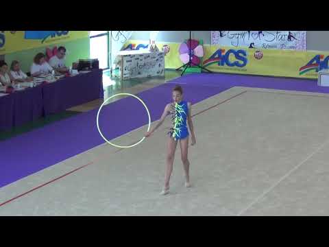 Anita Peroni cerchio - Nazionali AICS Lucca 2018