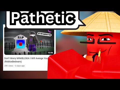 He thought he could help Minibloxia.. (Roblox Bedwars)