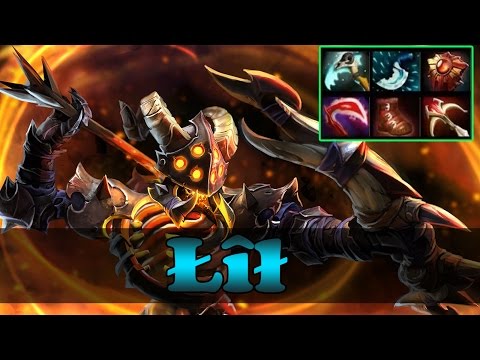 Dota 2 - Łîł Plays Clinkz Vol 1 - Ranked Match Gameplay!