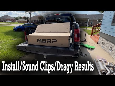 21-23 F150 MBRP "Installer Series" Dual Rear Exit Exhaust Install + Sound Clips and Dragy Times!