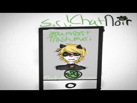 Miraculous Ladybug Comics Chat Noir "You Aren't Trash Mari"