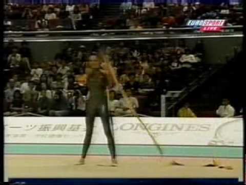 Evgenia Pavlina (BLR) Ribbon 1999 EF (WC, Osaka)