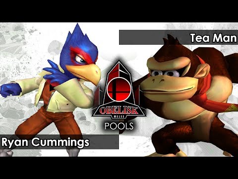 Melee: Ryan Cummings (Falco) V Tea Man (DK/Fox) - Obelisk 78 Tournament SSBM