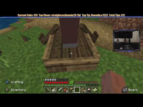 Minecraft  Chill Stream  March 2, 2019 pt2   CHAOTIC Fun Transporting a Villager WATCH TIL END!