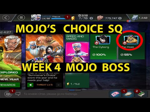 MOJO CHOICE LEVEL 5 WEEK 4 mcoc