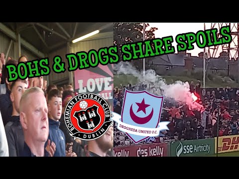 Matchday Vlog | Bohemians 1-1 Drogheda United | Fiery Second Half 🔥🔥🔥