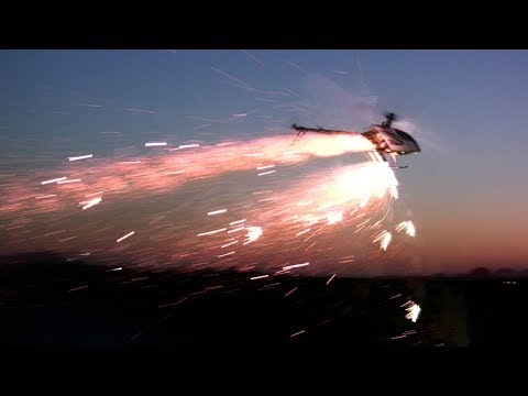 FireShow, Pyro on RC Helicopter