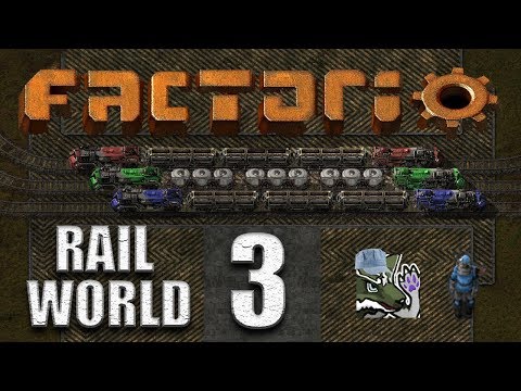 Factorio [0.17] - Rail World Ep. 3 - Green Science