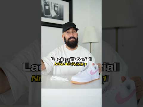 Welchen Sneaker soll ich als nächstes lacen? #tutorial #nikeairforce1  #sneakerhead #lacing