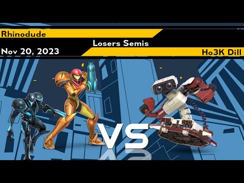BoMBS #143 Losers Semis - Dill (ROB) vs Rhinodude (Samus) - SSBU Ultimate Tournament