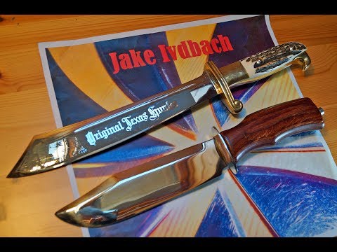 Linder Rehwappen Original Texas Hunter Wilkinson Sword Bowie Survival MOD Hunting Knife RAD Hauer