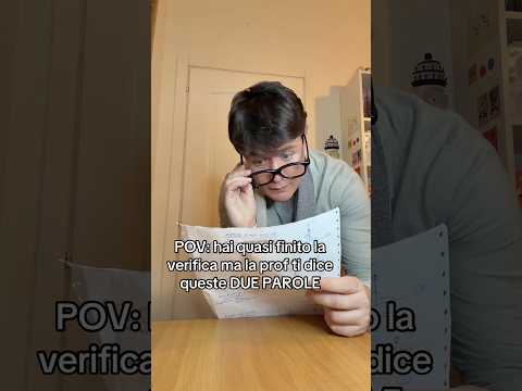 La scena finale 😂 #povcomedy #school #viral