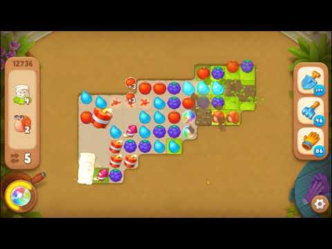Gardenscapes Level 12736 No Boosters SD