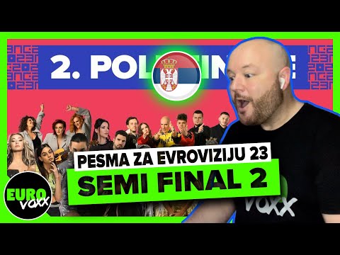 PESMA ZA EVROVIZIJU 2023: SEMI FINAL 2 ALL SONGS (REACTION) // Serbia Eurovision 2023