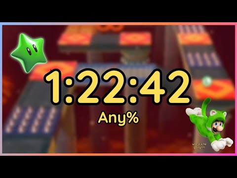 [World Record!] Super Mario 3D world any% in 1:22:42 (Switch 2)