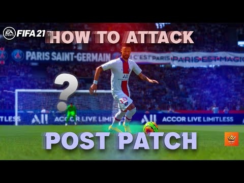 POST PATCH ATTACKING TUTORIAL FIFA 21|How to attack post patch in Fifa 21?