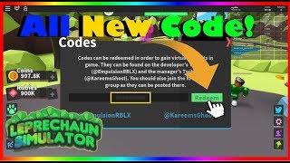 Roblox Leprechaun Simulator Codes Kenh Video Giáº£i Tri Danh Cho - leprechaun simulator all new code 2019 roblox