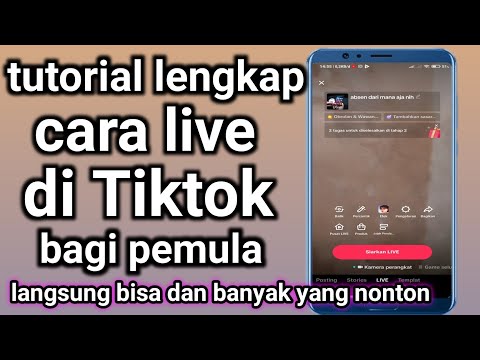 Tutorial on how to go live on TikTok for beginners, the easiest way to go live on TikTok