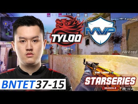 BnTeT 37-15 / TyLoo vs MVP PK / SL i-League StarSeries S4 - ASIA Qualifier