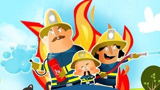 Маленькие Пожарники.Смешная и Озорная Пожарная Команда.Игровой Мульт