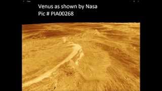 Nasa proves life on Venus. Trees, buildings, and machines