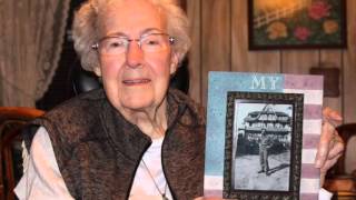WWII war bride on her English wedding