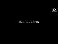 Opening To Home Alone 1637 VHS