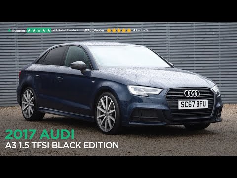 2017 AUDI A3 1.5 TFSI BLACK EDITION