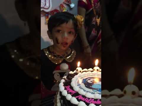 Black and White themed Birthday Decoration  Penguin Cake Kimaya turns 3