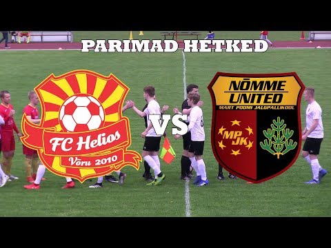 Võru FC Helios vs Nõmme United 1-3 Parimad hetked (24.05.2019)