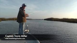 Bayou DuLarge Speckled Trout with Captain Travis Miller