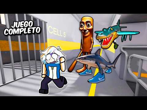 ESCAPA DE LA PRISION DE ANIMALES ITALIANOS COMPLETO (ITALIAN BRAIN ROT BARRY'S PRISON RUN ROBLOX)
