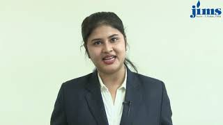 Placement of PGDM Batch 2018-20 l Pratiksha De l JIMS Rohini