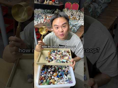 Did I just get scammed??? #crystalshop #crystalscoops #affordablecrystals #gemstones