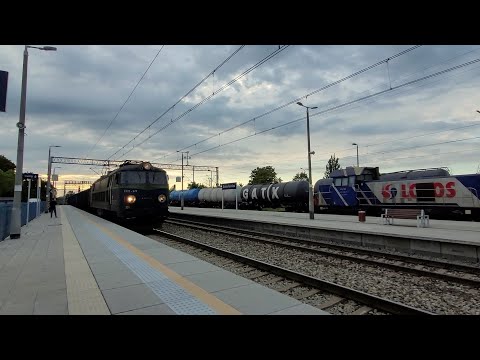 Przelot ET22-671 w Bolesławcu + RP1 (15.09.2022)