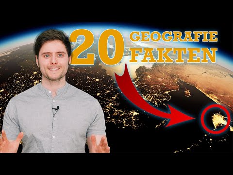 20 ÜBERRASCHENDE Geografie Fakten, die du wissen solltest! 🌍