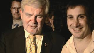 Newt Gingrich asked about Debbie Wasserman Schultz