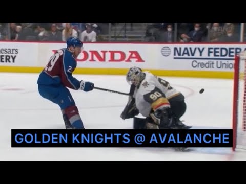 Second Round, Gm1: Vegas Golden Knights @ Colorado Avalanche 05/30/21 | NHL Highlights