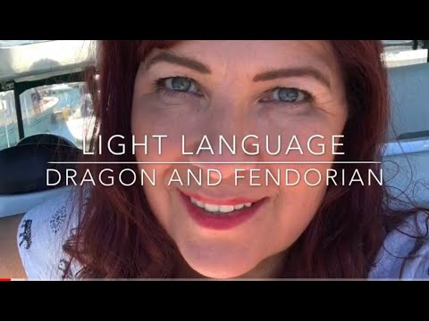 Dragon and Fendorian Light Language with Archangel Raziel : Wendy Napolitano