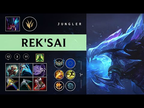 Rek'Sai Jungle vs Kindred - EUW Challenger Patch 26.01
