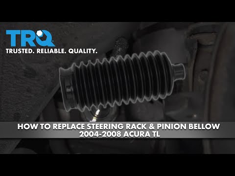 How to Replace Steering Rack & Pinion Bellow 2004-2008 Acura TL