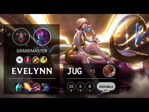 Evelynn Jungle vs Taliyah - KR Grandmaster Patch 11.5