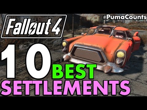Top 10 Best Settlement Locations in Fallout 4 To Build On/At (No Mods or DLC Required) #PumaCounts