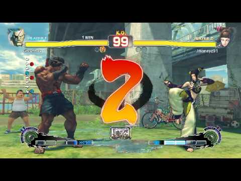Ultra Street Fighter IV battle: Sagat vs Juri
