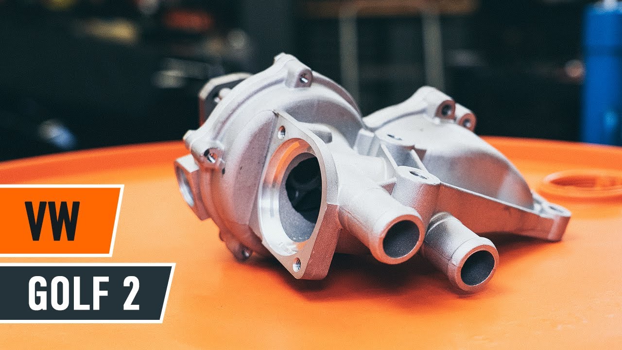 Byta vattenpump på VW Golf 2 – utbytesguide