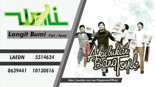 Download lagu Wali - Langit Bumi ( Audio Video) mp3 Download lagu Wali - Langit Bumi ( Audio Video) mp3