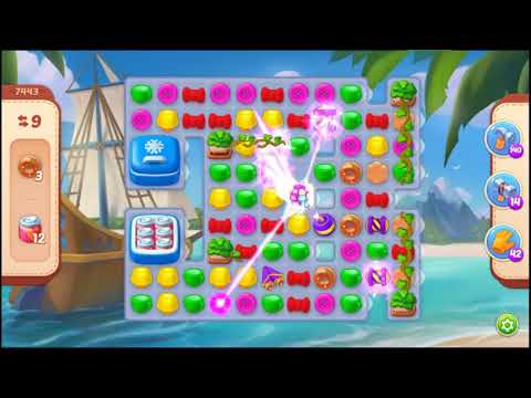 Homescapes Level 7443 - NO BOOSTERS 🏠 | SKILLGAMING ✔️