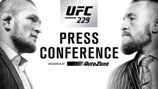 Download lagu UFC 229 Press Conference Khabib vs McGregor... mp3