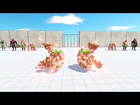 Team Infernals vs Unit Infernals | Animal Revolt Battle Simulator